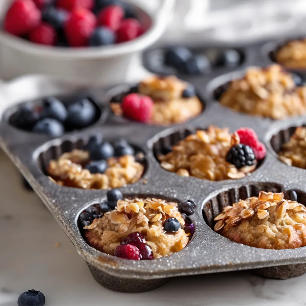 Baked Oatmeal Breakfast Cups