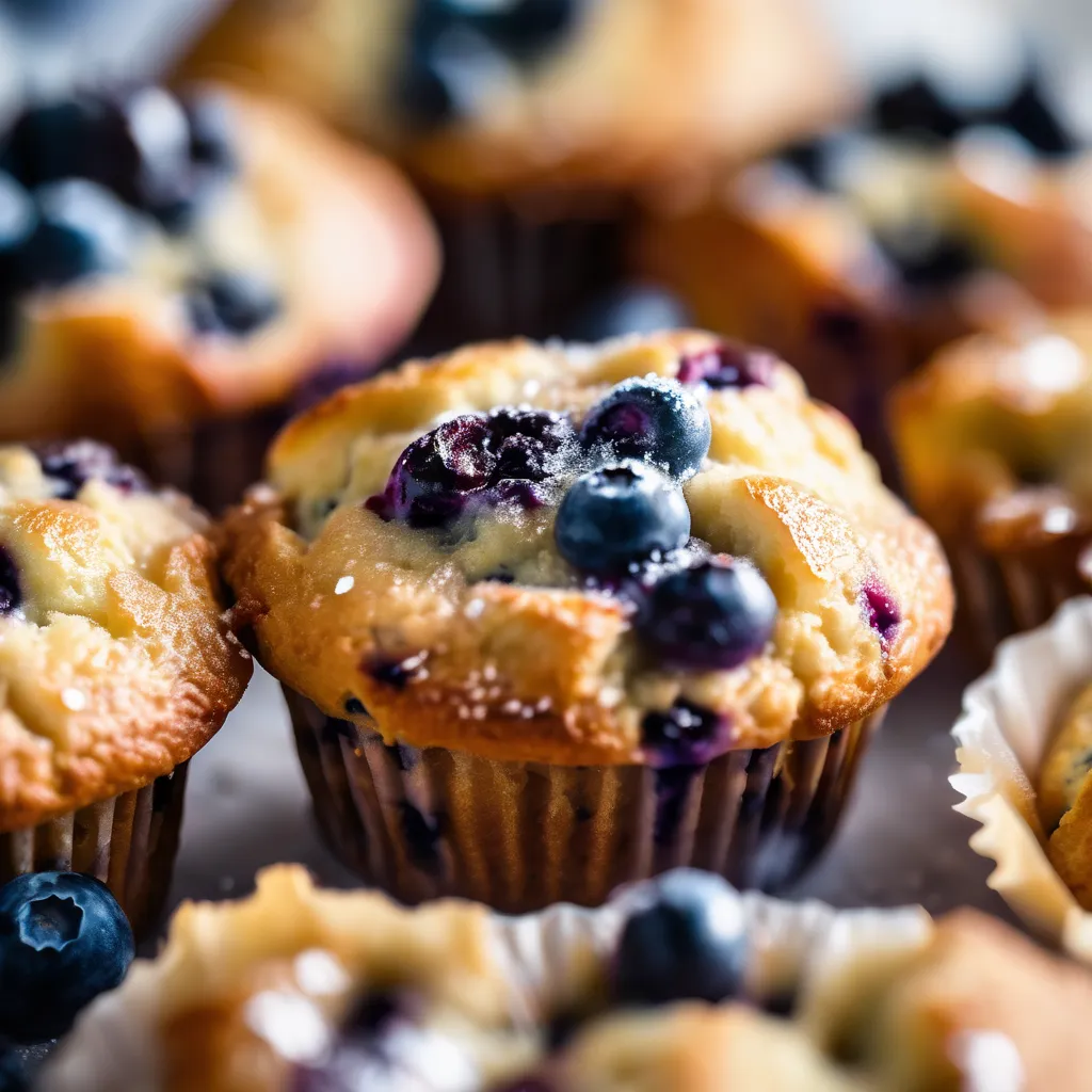 Classic Blueberry Muffin Tops
