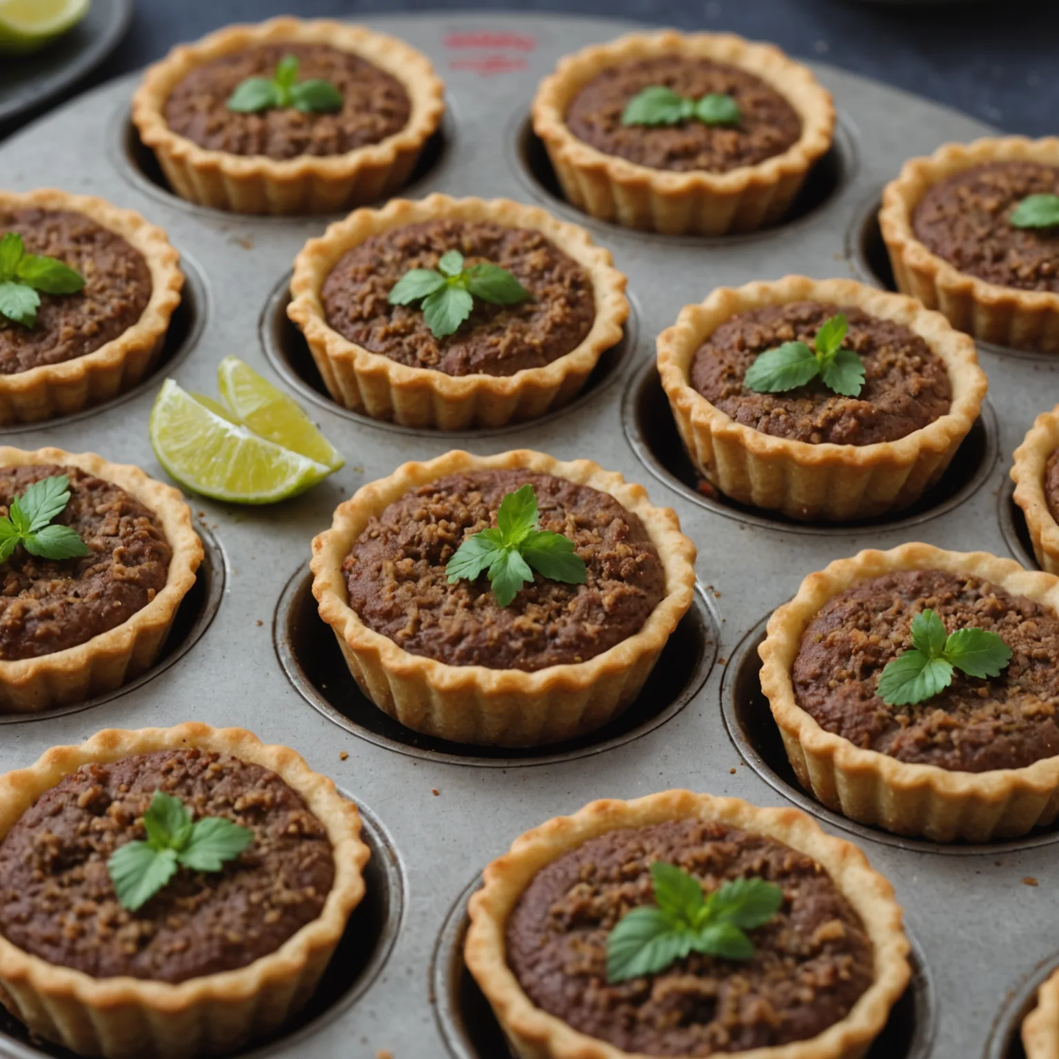 Lebanese Kibbeh Tartlets