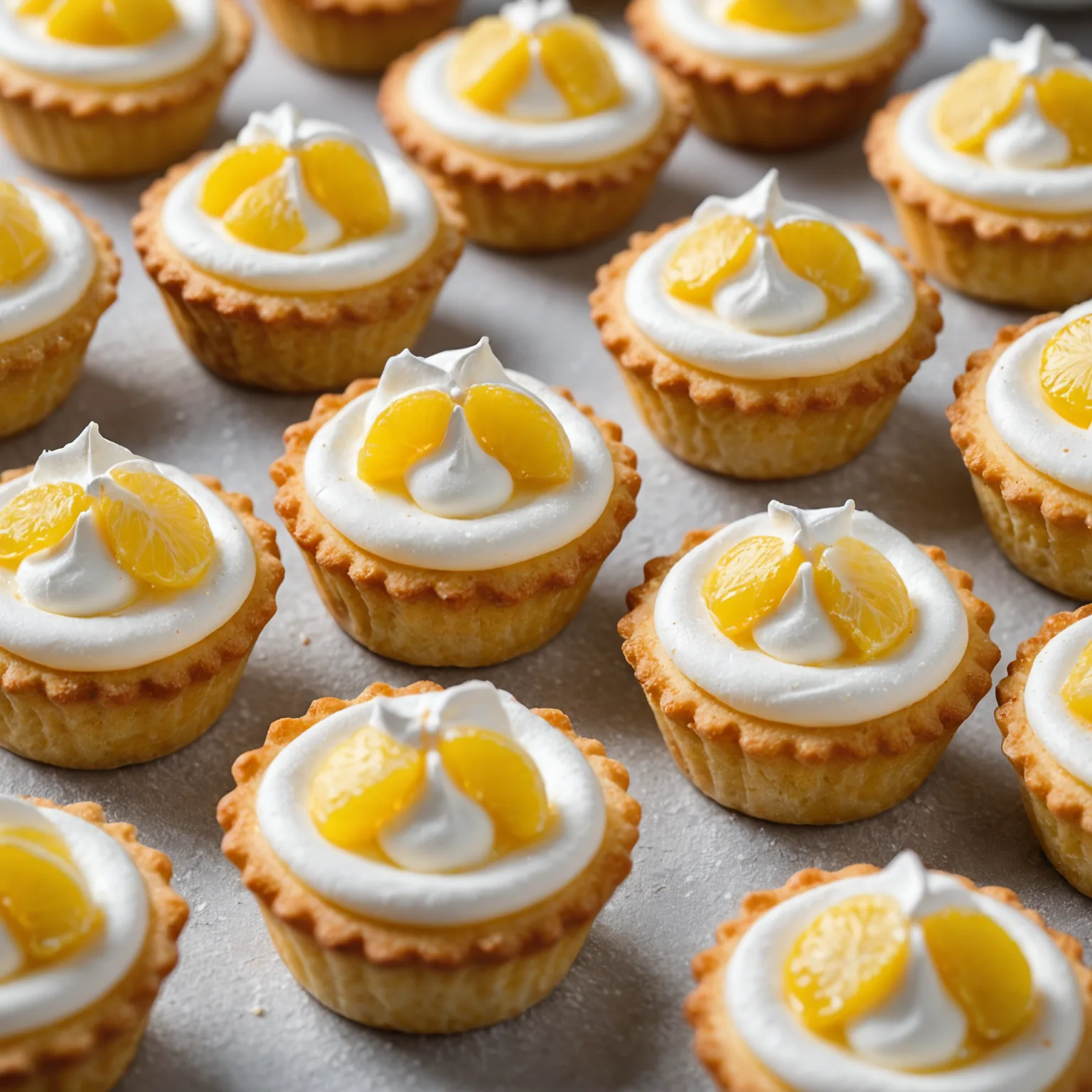 Mini Lemon Meringue Cups